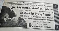 Fig.  8. Avisannonce fra 1960.