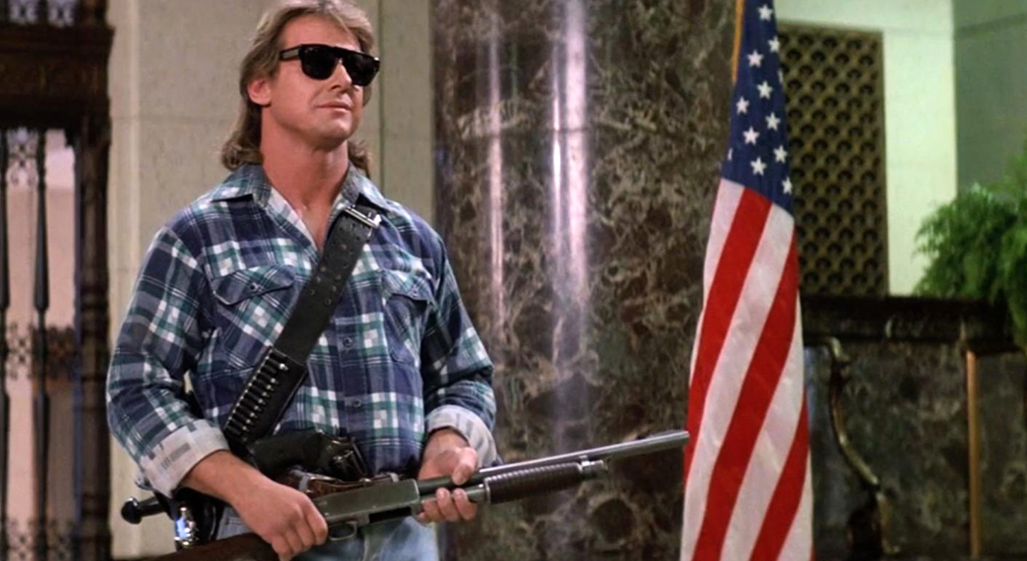 ”I have come here to chew bubblegum and kick ass…”