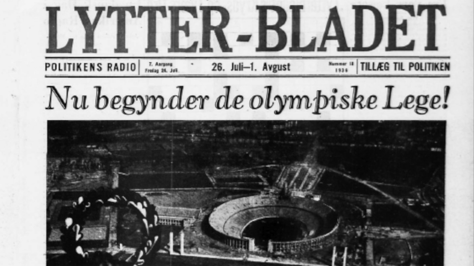 Hitler-legene: OL i Berlin 1936 som mediebegivenhed