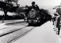 Fig. 1. The first film show in India was held at the Watson's Hotel in Bombay on July 7 1896. Among the featured films was "Arrival of a Train".