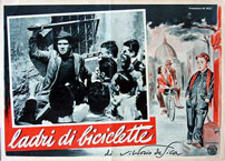 Fig. 1: Ladri di bicicletti havde italiensk premiere 24.11.1948. Den fik stor succes og vandt fx både en Oscar og en Bodil.