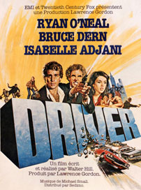 Fig. 1: A French poster for The Driver (EMI Films / Twentieth Century Fox Films, 1978; written and directed by Walter Hill). Harry Horner was production designer on the film. Philip Lathrop was director of photography. While Lathrop and Hill surely knew of the design program for the film, the choices discussed here primarily relate to the production design of Harry Horner.