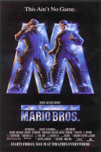 Fig. 1. Det er ikke altid sjovt at være forsøgskanin for en ny genre. I spil-filmatiseringen gik det ud over gode gamle Mario.