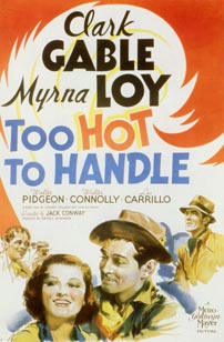 Fig. 1. Clark Gable og Myrna Loy i Too Hot to Handle (1938).