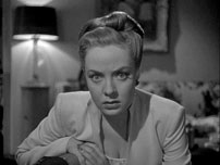 Fig. 2. The film’s femme fatale Adrienne Fromsett (Audrey Totter) unknowingly mirroring a common spectator expression.