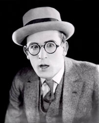 Fig. 3. Harold Lloyd and his trademark glasses.