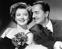 Fig. 3. Myrna Loy. Her sammen med William Powell, som hun spillede over for i The Thin Man-filmene,