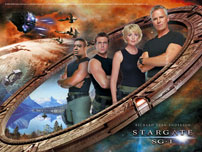 Fig. 3: Sci-Fi started broadcasting Stargate SG-1 in June 2002 after its fifth season.