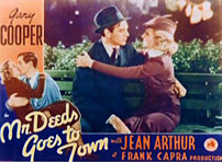 Fig. 4: Plakat fra “Mr. Deeds Goes to Town” (1936).