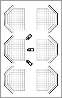 Fig. 4: Et typisk studie setup til en soap produktion som snarere giver associationer til industriel produktion end kunstnerisk kreativitet.