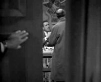 Fig. 5. Marlowe peeping through a door.