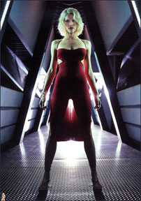 Fig. 5: She is certainly not a 1970s Cylon.