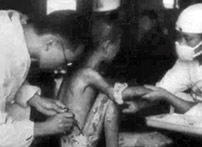 Fig. 6: Documentary footage of Hiroshima and its people after the  dropping of the bomb.