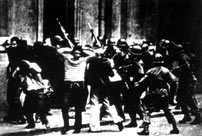 Frame pair: Salvador Allende (2004) and The Battle of Chile (1977).