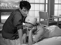 Fig. 7: The Frenchwoman puts on her nurse’s uniform for the fictionalized  documentary about the bomb.