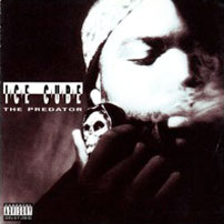 Fig. 4-7: Ice Cube’s first four solo albums, all released between 1990-92: AmeriKKKa’s Most Wanted, Kill at Will, Death Certificate, and The Predator.