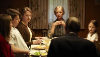 Fig. 8: Familiebesøg. Bernward Vesper (ses ikke på billedet) på sit første hos familien Ensslin.