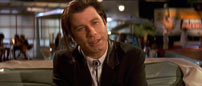 Fig. 8: John Travolta på date i Pulp Fiction.