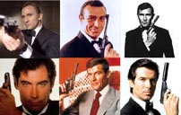 Fig. 9: En af årsagerne til James Bond-serien mangeårige succes ligger i gentagelsen kunst.