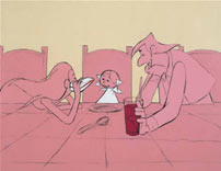 Fig.10: Børge Ring blev med Oh My Darling (1978) nomineret til en Oscar for Bedste korte animationsfilm. Han vandt i dette tilfælde ikke statuetten, det gjorde han til gengæld med Anna & Bella (1984).
