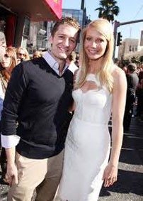 Fig. 9: Robert de Niro skulle efter sigende til et award show have sagt til Matthew Morrison (der spiller Will) ”Oh, You’re the guy from that happy show”. Her happy Will med Gwyneth Paltrow, der er med i 2. sæson.