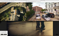 Fig. 10: Arcade Fires ”We Used to Wait” anvender bl.a. billeddata fra Google Street-View.