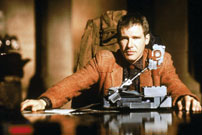 Fig. 10: Deckard setting up Blade Runner’s famous Voigt-Kampff test used to determine the status of potential ‘replicants’, using emotional response.