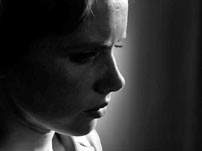 Fig.12: Nærbillede af fru Vogler (Liv Ullmann) i karakteristisk profil – Persona.