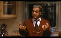 Fig. 12: Michael Corleone i den berømte scene fra The Godfather. Part III, hvor han frustreret udbryder ”Just when I thought I was out, they pull me back in”, inden han falder om.
