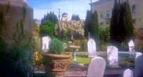 Fig. 12: Mission Dolores: farverne og lyset står i fuld skarphed, fokus er uklart.