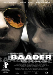 Fig. 14: Andreas Baader som ’natural born killer’, men skuespilleren Frank Giering er ganske enkelt ikke sexet nok.