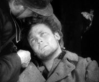 Fig. 14. “Tell her I died looking up,” Chico (Farrell) tells a fellow soldier.