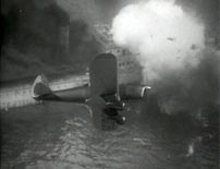 Fig. 14. Modelflyet og eksplosionen.