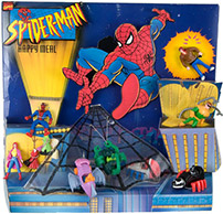 Fig. 16: Spiderman som legetøj i McDonalds’ Happy Meals. Èt blandt utallige eksempler på, at superhelte kan markedsføres via et væld af forskellige medieplatforme.