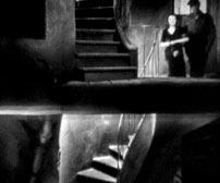 Fig. 17. 7th Heaven (1927). The camera follows Chico and Diane (Farrell and Gaynor) towards the steps and then ascends with them up to his apartment at the top.