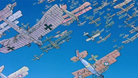Piloten Marco Pagot rammes af en overmenneskelig skyldfølelse, da han står ansigt til ansigt med det på én gang smukke men også dybt tragiske himmelfænomen af døde piloter og deres flyvemaskiner.
