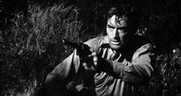 Fig. 21. Sam (Gregory Peck) bevarer selvkontrollen.