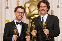 Fig. 2-5: Filmhistoriske brødrepar: Lumière-brødrene, Dardenne-brødrene, Wachowski-brødrene og Coen-brødrene.