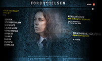 Forbrydelsens website. Foto: DR.