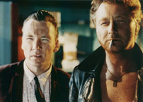 Brødrene Leslie Howard (Wikke) og BB (Rasmussen) i Wikke og Rasmussens første spillefilm Russian Pizza Blues.