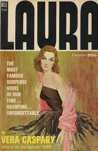 Fig. 3-4: Laura-karakteren i Twin Peaks er formentlig inspireret af Laura fra Petrarcas digte og den afdøde titelkarakter fra Vera Casparys nu velkendte roman. En roman, der senere skulle danne grundlag for Otto Premingers noir-film af samme titel.