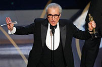 Fig.  6: Så fik han endelig sin Oscar; Martin Scorsese ved Oscaruddelingen i 2007.
