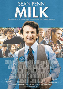Fig. 8-9: Spike Lee’s Malcolm X (1992), about the eponymous civil rights leader, and Gus Van Sant’s Milk (2008), about a lesser known political activist, could both be considered political biopics. This subgenre, in other words, can focus on virtually any kind of political figure who has (had) an influence on the political system.