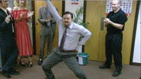 Fig. 13. MC Hammer møder Flashdance i The Office.