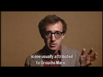 Fig. 2. Woody Allen tells the “Resignation Joke” in Annie Hall.