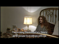 Fig. 3. "You're using this conspiracy theory as an excuse to avoid sex with me."