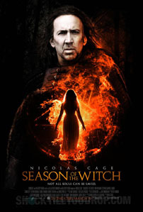 Fig. 6: Dominique Senas Season of the Witch fra i år floppede fælt, og i Hollywood spørger man sig selv, om Nicolas Cage er ved at udvikle sig til box-office poison.