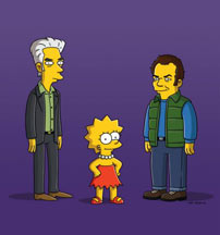 Fig. 2: Jarmusch er guest star i The Simpsons-afsnittet Any Given Sundance (2008).