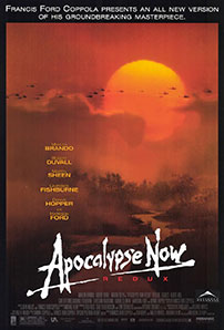 Fig. 4: Apocalypse Now blev reduxet næsten en time længere  og opviste endnu flere strabadser på rejsen ind i mørkets hjerte.