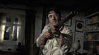 Fig 5: ”I will not  allow violence against this house!” Fornuftig videnskabsmand over for ubestemmelige  dyremennesker.